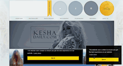 Desktop Screenshot of keshadaily.com